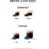 imageNespresso Vertuo Coffee and Espresso Maker by Breville Matte Black with Aeroccino Milk FrotherChrome