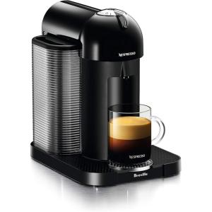 imageNespresso Vertuo Coffee and Espresso Maker by Breville Matte Black with Aeroccino Milk FrotherBlack