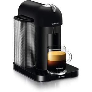 imageNespresso Vertuo Coffee and Espresso Maker by Breville Matte Black with Aeroccino Milk FrotherMatte Black