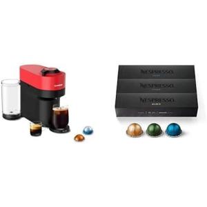 imageNespresso Vertuo Pop Coffee and Espresso Maker by Breville Coconut White Capsules Vertuo Linered
