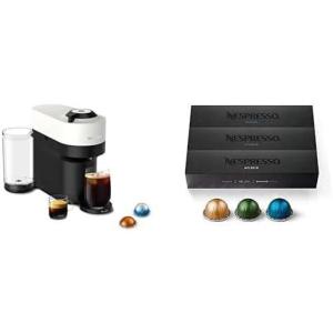 imageNespresso Vertuo Pop Coffee and Espresso Maker by Breville Coconut White Capsules Vertuo Linewhite