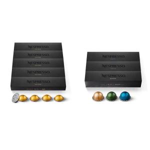 imageNespresso Capsules VertuoLine Voltesso Double Espresso Chiaro Mild and Medium Roast Espresso Coffee Pods 50  30 CountCoffee  Best Sellr Variety Pack Coffee