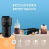 imageNespresso Vertuo Pop Coffee and Espresso Maker by DeLonghi with Milk Frother Candy PinkLiquorice Black1