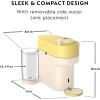 imageNespresso Vertuo Pop Coffee and Espresso Maker by DeLonghi with Milk Frother Candy PinkPastel Yellow