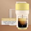 imageNespresso Vertuo Pop Coffee and Espresso Maker by DeLonghi with Milk Frother Candy PinkPastel Yellow