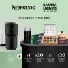 imageNespresso Vertuo Pop Coffee and Espresso Maker by Breville Samra Origins by The Weeknd Vertuo Metad Green Machine and Nespresso Aeroccino3 milk frother