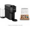 imageNespresso Vertuo Pop Coffee and Espresso Maker by DeLonghi Samra Origins by The Weeknd Vertuo Buna Yellow Aeroccino3 milk frotherLiquorice Black