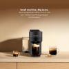 imageNespresso Vertuo Pop Coffee and Espresso Maker by DeLonghi Samra Origins by The Weeknd Vertuo Buna Yellow Aeroccino3 milk frotherLiquorice Black