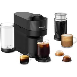 imageNespresso Vertuo Pop Coffee and Espresso Maker by DeLonghi Samra Origins by The Weeknd Vertuo Buna Yellow Aeroccino3 milk frotherLiquorice Black