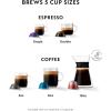 imageNespresso VertuoPlus Coffee and Espresso Machine by Breville Ink Black