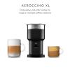 imageNespresso Professional Machine Starter Bundle for Businesses Zenius Professional Coffee Machine and Milk FrotherSilver and black