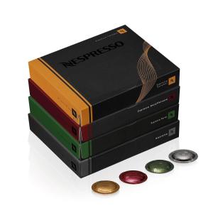 imageNespresso Professional Coffee Capsules Coffee Variety Pack Medium ampamp Dark Roast 200Count Coffee Capsules