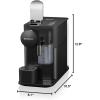 imageNespresso Lattissima One Original Espresso Machine with Milk Frother by DeLonghi Silky WhiteShadow Black