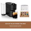 imageNespresso LimitedEdition Vertuo Pop Coffee and Espresso Maker by DeLonghi Black Matte with Dark Chrome RenewedBlack Matte Chrome