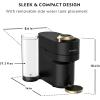 image:imageNespresso LimitedEdition Vertuo Pop Deluxe Coffee and Espresso Maker by Breville with Milk Frother Matte Black Gold Descaling Kit