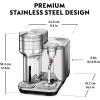 image:imageNespresso Vertuo Creatista Coffee and Espresso Maker by Breville Brushed Stainless Steel Descaling Kit