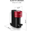 image:imageNespresso Vertuo Next Coffee and Espresso Machine NEW by Breville Cherry Coffee Maker and Espresso Machine  Nespresso Capsules VertuoLine Medium and Dark Roast Coffee 30 Count Coffee PodsCherry Red