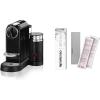 image:imageNespresso CitiZampmilk Espresso Machine by DeLonghi Limousine Black Descaling Kit
