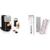 image:imageNespresso Vertuo Next Coffee and Espresso Maker by Breville with Aeroccino Milk Frother Light Grey Descaling Kit