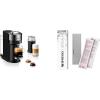 image:imageNespresso Vertuo Next Deluxe Coffee and Espresso Maker by Breville with Aeroccino Milk Frother Dark Chrome Descaling Kit