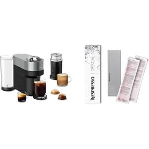 image:imageNespresso Vertuo Pop Deluxe Coffee and Espresso Maker by Breville with Milk Frother Titan Descaling Kit