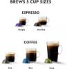 image:imageDeLonghi Nespresso Vertuo Next Coffee amp Espresso Machine wAeroccino Milk Frother SingleServe Black Rose Gold ENV120BAE