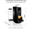 image:imageDeLonghi Nespresso Vertuo Plus Coffee and Espresso Maker with Milk Frother Ink Black  Starbucks by Nespresso Capsules Vertuo Line