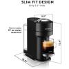 image:imageNespresso Vertuo Next Premium Coffee and Espresso Machine by Breville with Milk Frother Capsules VertuoLine Medium and Dark Roast Coffee Variety Pack 30 countMachine  Frother  Coffee