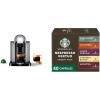 image:imageNespresso Vertuo Coffee and Espresso Maker by Breville Chrome  Starbucks Capsules Vertuo Line