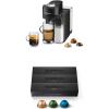 image:imageNespresso Vertuo Lattissima by DeLonghi White and Capsules VertuoLine Medium and Dark Roast Coffee Variety Pack Stormio Odacio Melozio 30 CountBlack