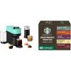 image:imageNespresso Vertuo Pop Coffee and Espresso Maker by Breville with Milk Frother Aqua Mint  Starbucks Capsules Vertuo Line