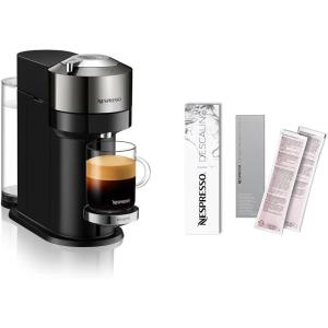 image:imageNespresso Nepresso Vertuo Next Deluxe Coffee and Espresso Maker By DeLonghi Dark Chrome Descaling Kit