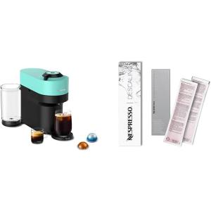 image:imageNespresso Vertuo Pop Coffee and Espresso Maker by Breville Aqua Mint Descaling Kit