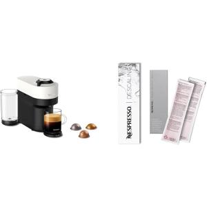 image:imageNespresso Vertuo Pop Coffee and Espresso Maker by Breville Coconut White Descaling Kit