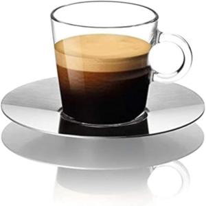 image:imageNespresso View Espresso Small Glass Cup plus Saucer