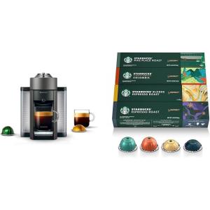 image:imageNespresso Vertuo Coffee and Espresso Maker by DeLonghi Titan  Starbucks Capsules