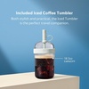 image:imageNespresso Vertuo Pop Cold Value Added Bundle with Iced Coffee Tumbler by DeLonghi Liquorice Black RenewedLiquorice Black1