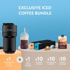 image:imageNespresso Vertuo Pop Cold Value Added Bundle with Iced Coffee Tumbler by DeLonghi Liquorice Black RenewedLiquorice Black1