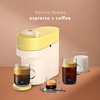image:imageNespresso Vertuo Pop Cold Value Added Bundle with Iced Coffee Tumbler by DeLonghi Liquorice Black RenewedPastel Yellow