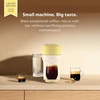image:imageNespresso Vertuo Pop Cold Value Added Bundle with Iced Coffee Tumbler by DeLonghi Liquorice Black RenewedPastel Yellow