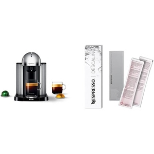 image:imageNespresso Vertuo Coffee and Espresso Maker by Breville Chrome Descaling Kit