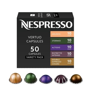 image:imageNespresso Capsules Vertuo Discovery Variety Pack 50 Count Pack of 1 Coffee amp Espresso Pods Brews 777 fl oz 27 fl oz and 135 fl ozDiscovery Variety
