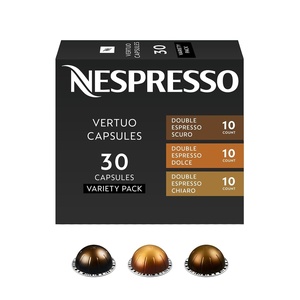 image:imageNespresso Capsules Vertuo Discovery Variety Pack 50 Count Pack of 1 Coffee amp Espresso Pods Brews 777 fl oz 27 fl oz and 135 fl ozDouble Espresso Variety