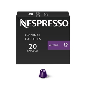 image:imageNespresso Capsules Original Arpeggio Dark Roast Espresso 20Count Pack of 1 Espresso Coffee Pods