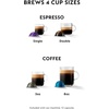 image:imageNespresso 072080259 VertuoPlus Coffee and Espresso Machine by DeLonghi Matte Black Renewed