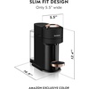 image:imageNespresso Vertuo Next Coffee and Espresso Maker by DeLonghi Deluxe Matte Black Rose Gold with Aeroccino Milk Frother Renewed