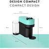 image:imageNespresso Vertuo Pop Coffee and Espresso Maker by Breville Lilac RenewedAqua Mint