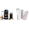 image:imageNespresso Vertuo Plus Deluxe Coffee and Espresso Maker by DeLonghi Piano Black with Aeroccino Milk Frother Descaling Kit
