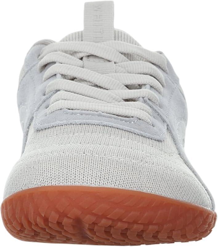 imageWHITIN Womens Wide Barefoot Sneakers  Retro TrackInspired Trainer  Zero Drop LifestyleBeige Grey