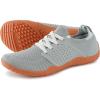 imageWHITIN Mens Barefoot Running Shoes  Minimalist CrossTrainer  Zero Drop SoleW63 Rock Grey